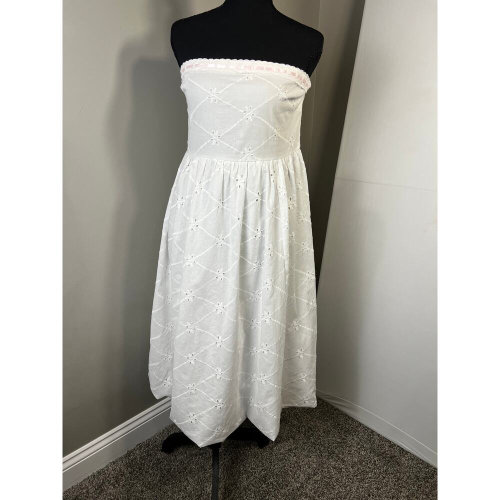 Altar'd State Kylie eyelet cottagecore midi women's size L